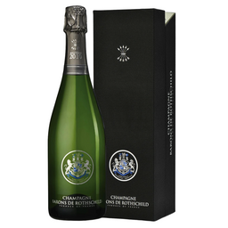 Шампанское Barons de Rothschild Millesime, брют, белое, 12,5%, 0,75 л