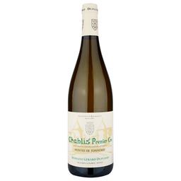 Вино Gerard Duplessis Chablis 1er Cru Montee de Tonnerre 2020, біле, сухе, 0,75 л (R4417)