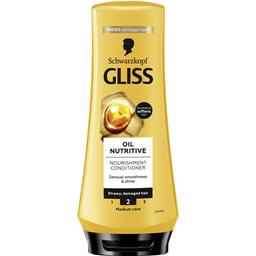 Бальзам Gliss Oil Nutritive для сухого та пошкодженого волосся 200 мл