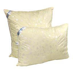 Подушка Руно из искусственного лебяжьего пуха, 50х70 см, белый (310.53ЛПУ_Білий квадрат)