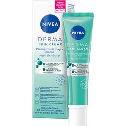 Нічний ексфоліант Nivea Derma Skin Clear 40 мл