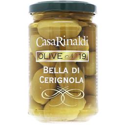 Оливки Casa Rinaldi Bella Di Cerignola з кісточкою 290 г (929484)