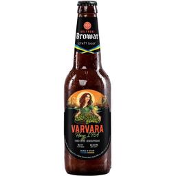 Пиво Volynski Browar Varvara світле нефільтроване 6% 0.35 л
