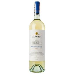 Вино Zonin Pinot Grigio IGP, біле, сухе, 13%, 0,75 л (37170)