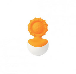 Прорезыватель-неваляшка Fat Brain Toys dimpl wobl, оранжевый (F2172ML)
