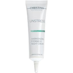 Нічний крем для шкіри навколо очей та шиї Christina Unstress Harmonizing Night Cream Eye & Neck 30 мл