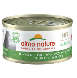 Вологий корм для котів Almo Nature HFC Cat Natural, тихоокеанський тунець, 70 г (9031H)