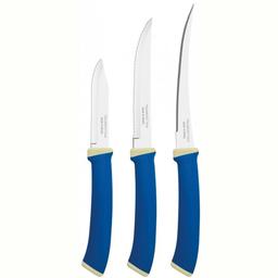 Набор ножей Tramontina Felice, синий (23499/177)