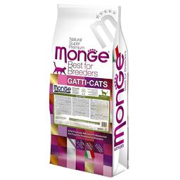 Сухой корм Monge Cаt Sensitive, для котов с чувствительным пищеварением, 10 кг