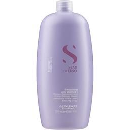 Бессульфатный шампунь для разглаживания волос Alfaparf Milano Semi Di Lino Smooth Smoothing Low Sulfate Free Shampoo, 1000 мл