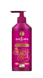Шампунь Dalas для зміцнення та росту волосся, на рожевій воді, 500 мл (721426)