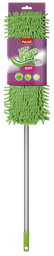 Швабра Paclan Green Mop Effect з плоскою насадкою шенілл і телескопічною ручкою