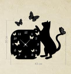 Настенные часы Art-Life Collection, 43х30 см, черный (1A-4-43x30_c_pr)