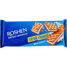 Вафлі Roshen Wafers Sandwich Extra Crunch Milk-Vanilla 142 г (917337)