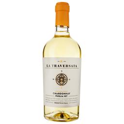 Вино La Traversata Puglia IGT Chardonnay біле сухе 0.75 л