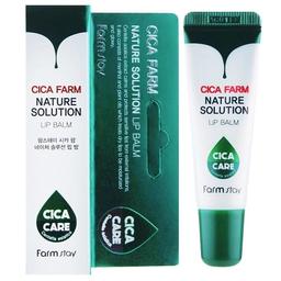 Бальзам для губ FarmStay Cica Farm Nature Solution Lip Balm с центеллой, 10 г