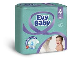 Подгузники Evy Baby 4 (7-18 кг), 24 шт.