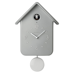 Часы настенные Guzzini Home с кукушкой и маятниковым колоколом, серый (16860208)