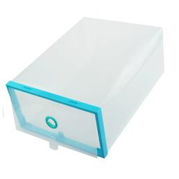 Пластиковий контейнер для взуття Supretto, складний, блакитний (4746-0001)