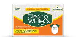 Хозяйственное мыло Duru Clean&White для стирки детских вещей, 500 г (4 шт. по 125 г)