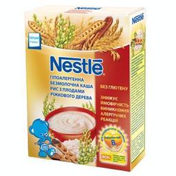 Безмолочна каша Nestle Помогайка Рис з плодами ріжкового дерева 200 г