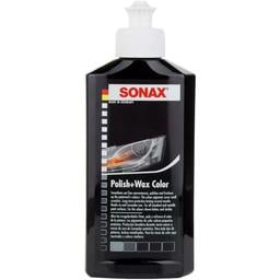 Поліроль Sonax NanoPro, з воском кольоровий, чорна, 250 мл