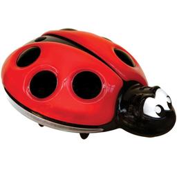 Ночной светильник DreamBaby Ladybug, красный с черным (F689)