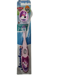 Дитяча зубна щітка Jordan Step 2, 3 - 5 років, м'яка, фіолетовий з рожевим