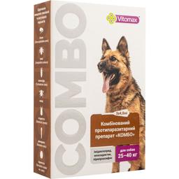Капли Vitomax комбо для собак 25 - 40 кг, 4.0 мл, 3 шт.