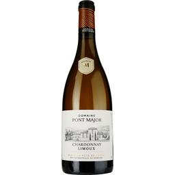 Вино Domaine Pont Major Chardonnay Fut De Chene AOP Limoux 2019 белое сухое 0.75 л