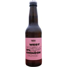 Пиво MOVA West Coast IPL Chinook CH-47, светлое, 5,3%, 0,33 л
