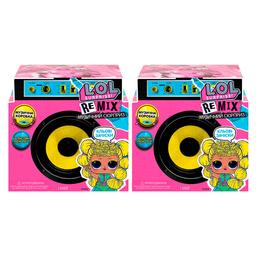 Игровой набор-сюрприз из двух кукол L.O.L Surprise W1 Remix Hairflip Музыкальный сюрприз (566960-А)