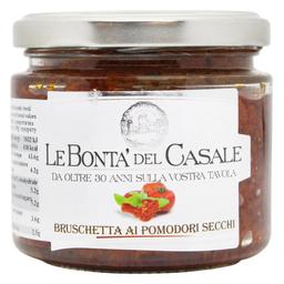 Соус Le Bonta' del Casale для брускети із в'яленими помідорами 212 мл