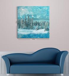 Картина на холсте Art-Life, 45х45 см, блакитний (2C-13-45х45)