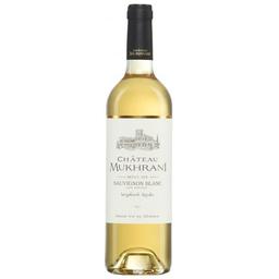 Вино Chateau Mukhrani Sauvignon Blan, позднего сбора, белое, полусладкое, 13%, 0,75 л (713951)