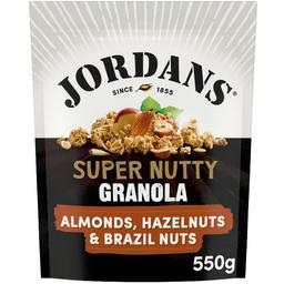Гранола Jordans Super Nutty з горіхами 550 г