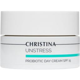 Дневной крем для лица с пробиотическим действием Christina Unstress ProBiotic Day Cream SPF 15 50 мл