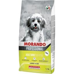 Сухий корм для дорослих собак малих порід Morando Professional з яловичиною 1.5 кг