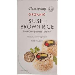 Рис для суши Clearspring Коричневый органический 500 г