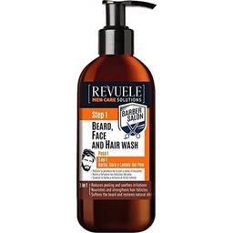 Средство для мытья бороды, лица и волос Revuele Men Care Solutions 3 in 1, 300 мл