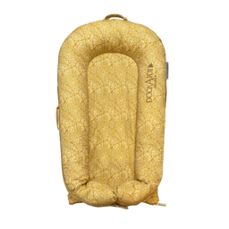 Матрас-кокон DockATot Deluxe+ Golden Willow Boughs, 85х46 см, золотой (EU10380)