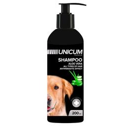Шампунь Unicum Premium для собак, з маслом алое вера, 200 мл (UN-0600)