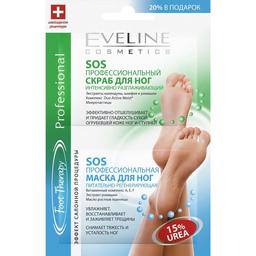 Набор для ног Eveline SOS Foot Therapy Professional 12 мл (D6PEEMASX2)