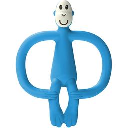 Іграшка-прорізувач Matchstick Monkey Мавпочка, без хвоста, 11 см, синя (MM-ONT-017)