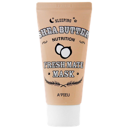 Ночная маска для лица A'pieu Fresh Mate Shea Butter Nutrition Sleeping Mask с маслом ши, 50 мл