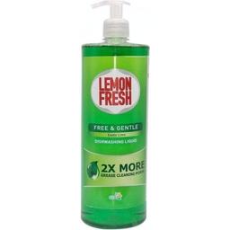 Жидкость для мытья посуды Lemon Fresh 1 л зеленая