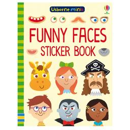 Funny Faces Sticker Book - Sam Smith, англ. мова (9781474947664)