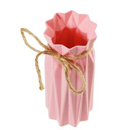 Пластикова ваза Supretto, 17,5 см, рожевий (5927-0002)