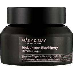 Крем для лица Mary & May Idebenone Blackberry Complex Intense Cream, с идебеноном, 70 г