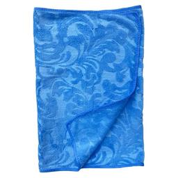 Кухонное полотенце Idea Home Flowers, 75х35 см, голубой (RZ104-3)